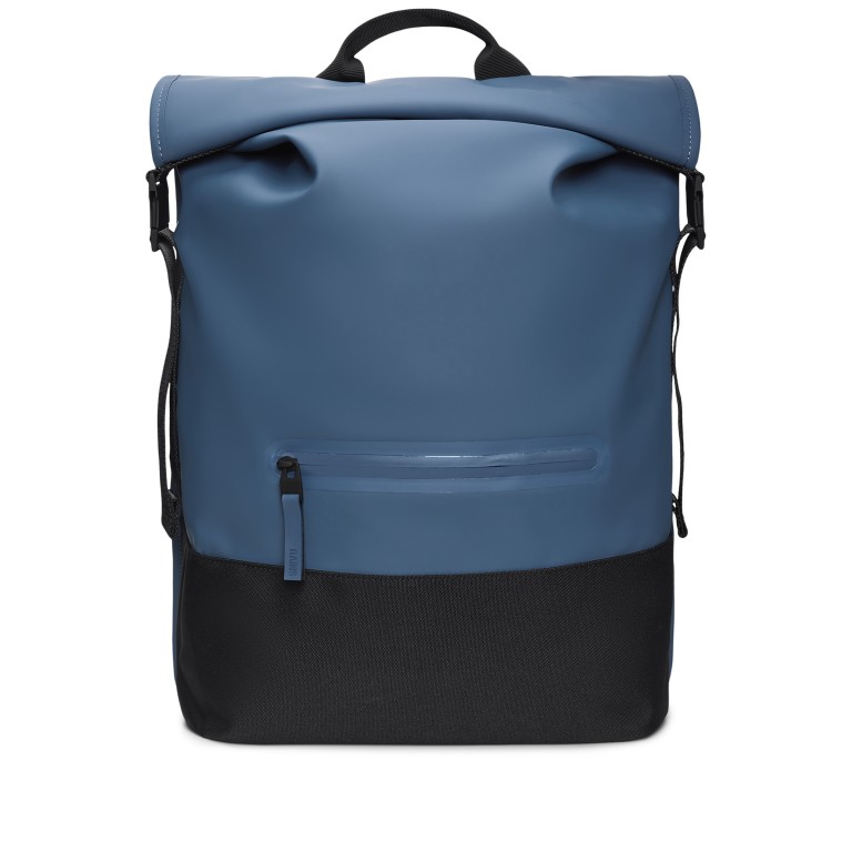 Rucksack Trail Rolltop Backpack mit Laptopfach 15 Zoll Pulse, Farbe: blau/petrol, Marke: Rains, EAN: 5711747604042, Abmessungen in cm: 36x47x13, Bild 1 von 5