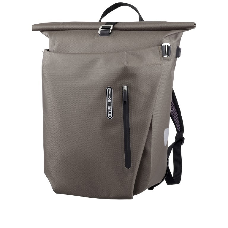 Fahrradtasche / Rucksack Vario Volumen 20 Liter Dark Sand, Farbe: taupe/khaki, Marke: Ortlieb, EAN: 4013051059480, Abmessungen in cm: 31x45x18, Bild 1 von 8