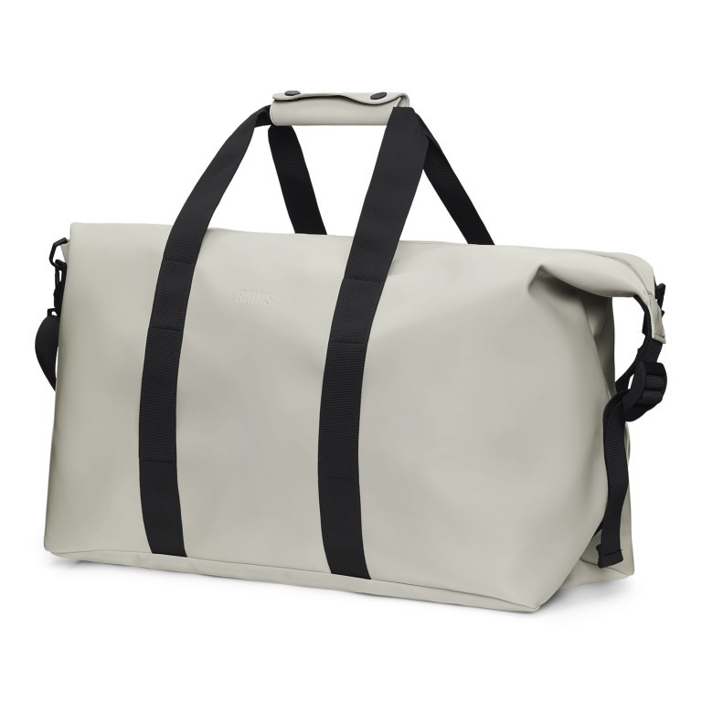 Reisetasche Hilo Weekend Bag Matrix, Farbe: beige, Marke: Rains, EAN: 5711747603816, Abmessungen in cm: 52x27x26, Bild 2 von 5
