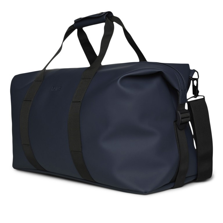 Reisetasche Hilo Weekend Bag Navy, Farbe: blau/petrol, Marke: Rains, EAN: 5711747558413, Abmessungen in cm: 52x27x26, Bild 2 von 5