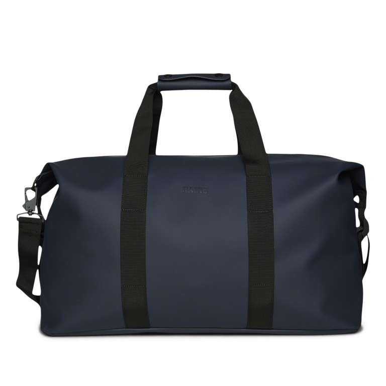 Reisetasche Hilo Weekend Bag Navy, Farbe: blau/petrol, Marke: Rains, EAN: 5711747558413, Abmessungen in cm: 52x27x26, Bild 1 von 5