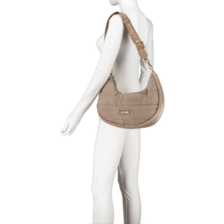 Beuteltasche Lifetime Buddy M Mocha, Farbe: braun, Marke: Hey Marly, EAN: 4262459829434, Abmessungen in cm: 37x11x28, Bild 4 von 6