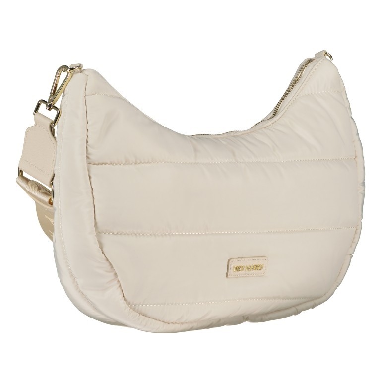 Beuteltasche Lifetime Buddy M Crema, Farbe: beige, Marke: Hey Marly, EAN: 4262459829427, Abmessungen in cm: 37x11x28, Bild 2 von 6