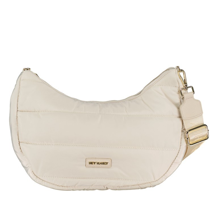 Beuteltasche Lifetime Buddy M Crema, Farbe: beige, Marke: Hey Marly, EAN: 4262459829427, Abmessungen in cm: 37x11x28, Bild 1 von 6