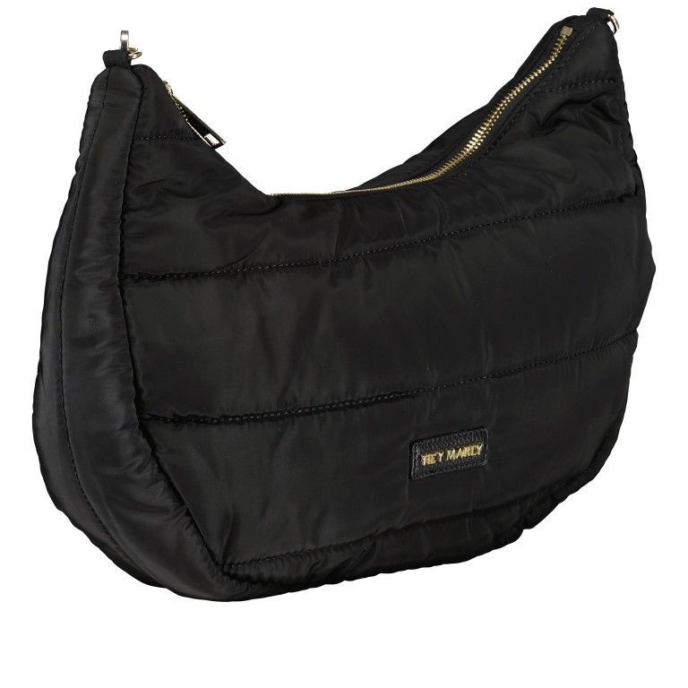 Beuteltasche Lifetime Buddy M Black, Farbe: schwarz, Marke: Hey Marly, EAN: 4262459829410, Abmessungen in cm: 37x11x28, Bild 2 von 6