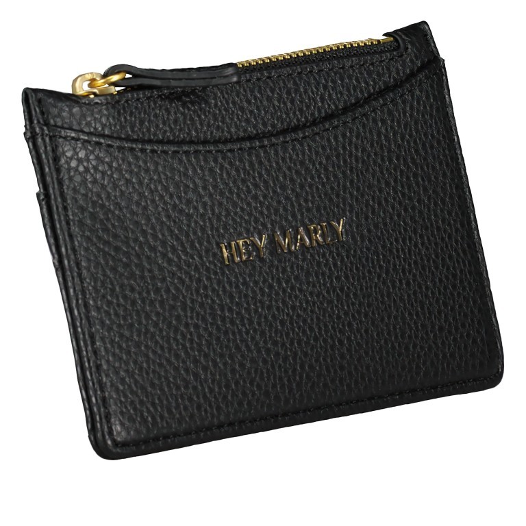 Geldbörse Black, Farbe: schwarz, Marke: Hey Marly, EAN: 4262391067338, Abmessungen in cm: 13.2x8.5x0.5, Bild 2 von 4