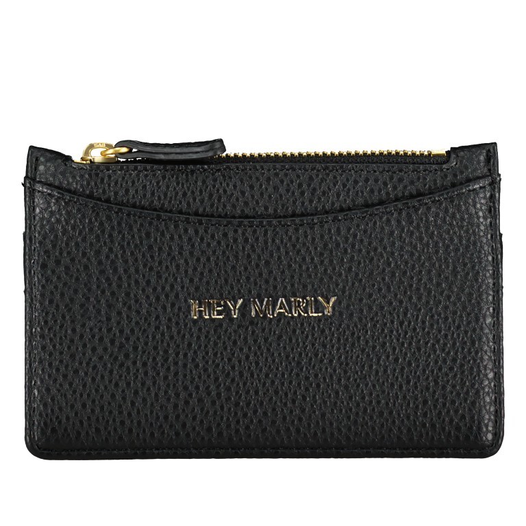 Geldbörse Black, Farbe: schwarz, Marke: Hey Marly, EAN: 4262391067338, Abmessungen in cm: 13.2x8.5x0.5, Bild 1 von 4