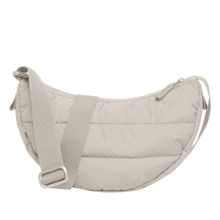 Beuteltasche Puffer Moon Bag Small Monochrome Scallop, Farbe: beige, Marke: Got Bag, EAN: 4262457050236, Abmessungen in cm: 32x18x9, Bild 3 von 7