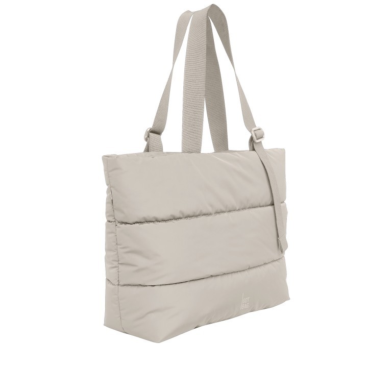 Shopper Puffer Tote Bag Monochrome Scallop, Farbe: beige, Marke: Got Bag, EAN: 4262457051585, Abmessungen in cm: 51x34x14, Bild 2 von 8