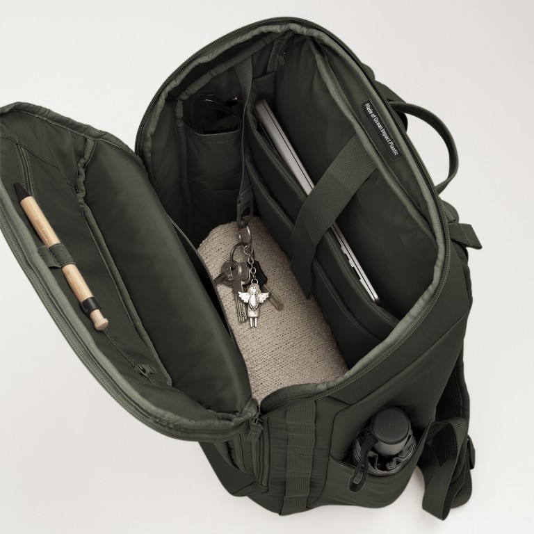 Rucksack Pro Pack Travel mit Laptopfach 16 Zoll Algae, Farbe: grün/oliv, Marke: Got Bag, EAN: 4260483889073, Abmessungen in cm: 35x53x20, Bild 10 von 16