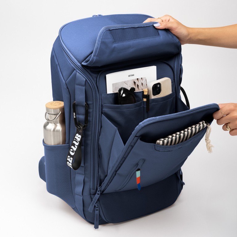 Rucksack Pro Pack Travel mit Laptopfach 16 Zoll Ocean Blue, Farbe: blau/petrol, Marke: Got Bag, EAN: 4260483889097, Abmessungen in cm: 35x53x20, Bild 13 von 16