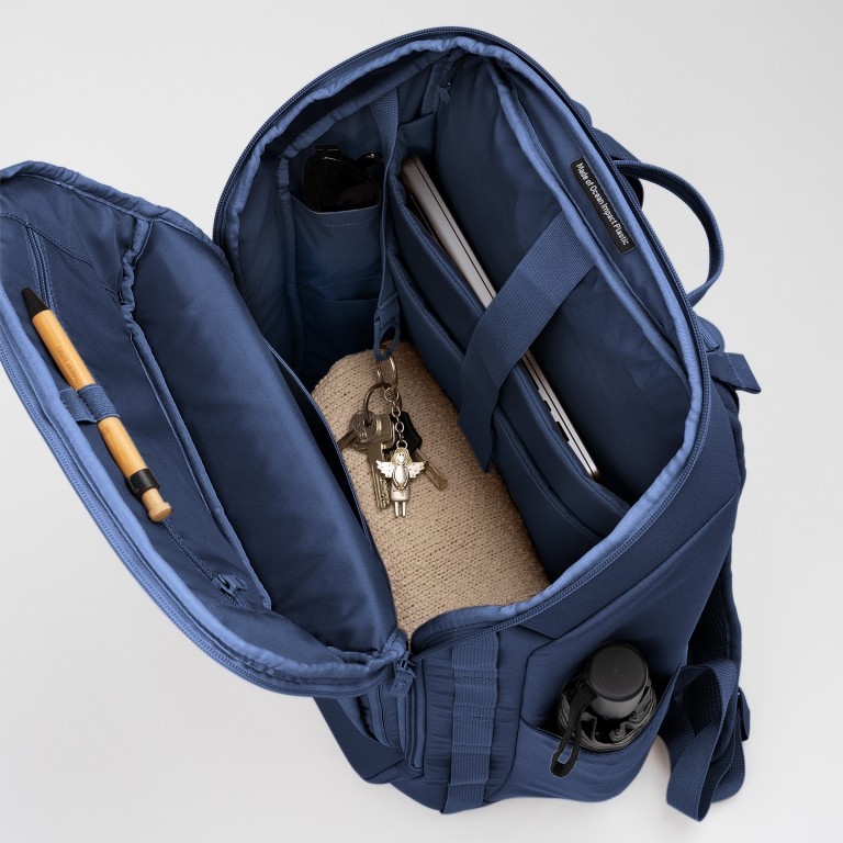 Rucksack Pro Pack Travel mit Laptopfach 16 Zoll Ocean Blue, Farbe: blau/petrol, Marke: Got Bag, EAN: 4260483889097, Abmessungen in cm: 35x53x20, Bild 10 von 16
