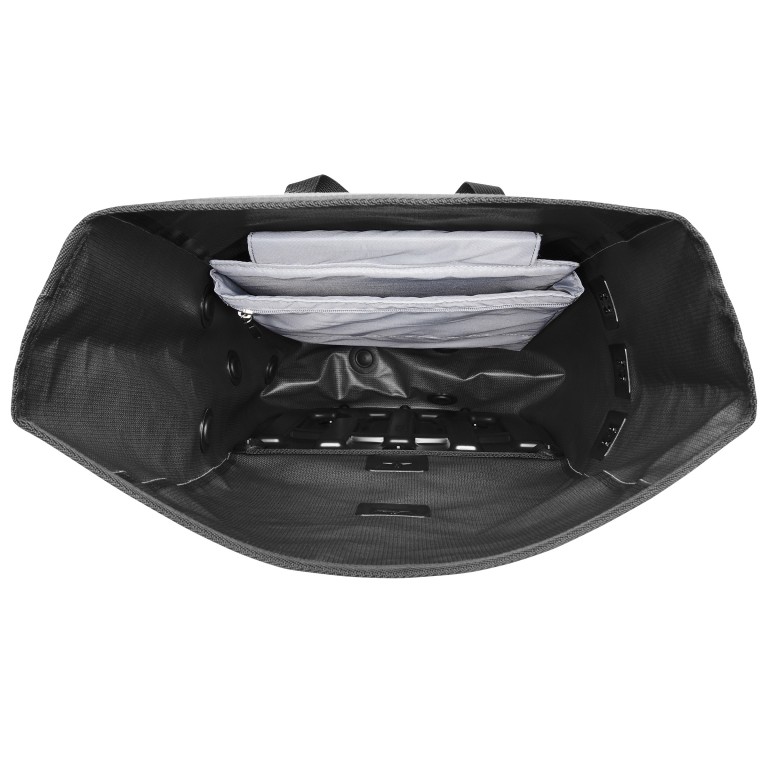 Fahrradtasche / Rucksack Vario Urban Volumen 20 Liter Pepper, Farbe: grau, Marke: Ortlieb, EAN: 4013051059916, Abmessungen in cm: 31x45x18, Bild 9 von 12