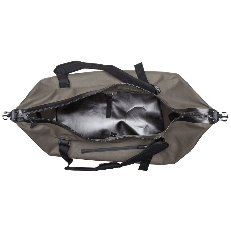 Reisetasche Duffle Lite auch als Rucksack nutzbar Volumen 60 Liter Dark Sand, Farbe: beige, Marke: Ortlieb, EAN: 4013051059893, Abmessungen in cm: 28x29x35, Bild 7 von 11