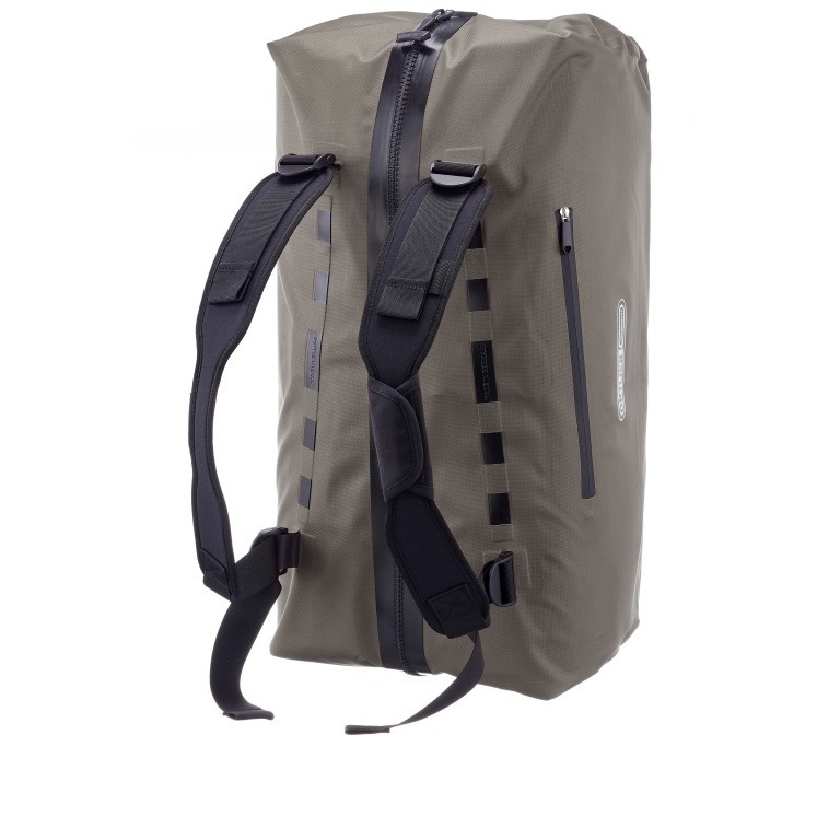 Reisetasche Duffle Lite auch als Rucksack nutzbar Volumen 60 Liter Dark Sand, Farbe: beige, Marke: Ortlieb, EAN: 4013051059893, Abmessungen in cm: 28x29x35, Bild 5 von 11