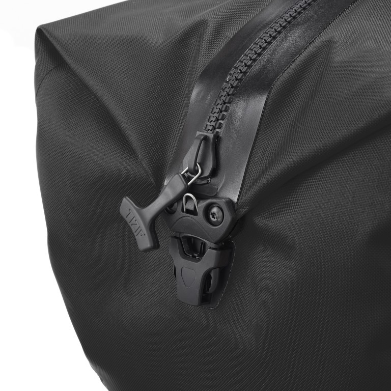Reisetasche Duffle Lite auch als Rucksack nutzbar Volumen 60 Liter Black, Farbe: schwarz, Marke: Ortlieb, EAN: 4013051059886, Abmessungen in cm: 28x29x35, Bild 11 von 11
