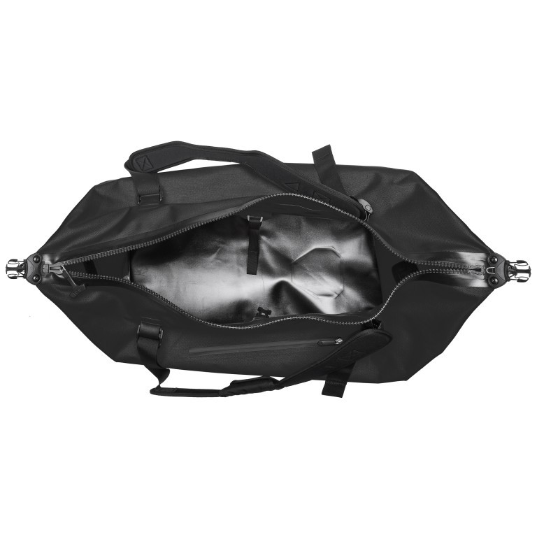 Reisetasche Duffle Lite auch als Rucksack nutzbar Volumen 60 Liter Black, Farbe: schwarz, Marke: Ortlieb, EAN: 4013051059886, Abmessungen in cm: 28x29x35, Bild 7 von 11