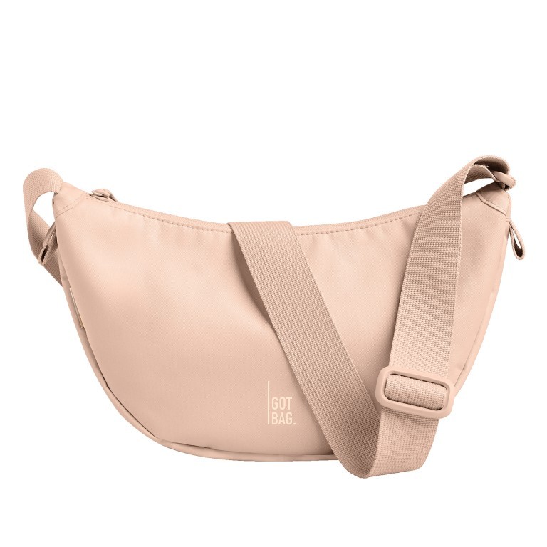 Umhängetasche Moon Bag Small Monochrome Pearl, Farbe: beige, Marke: Got Bag, EAN: 4262457052094, Abmessungen in cm: 32x18x9, Bild 1 von 7