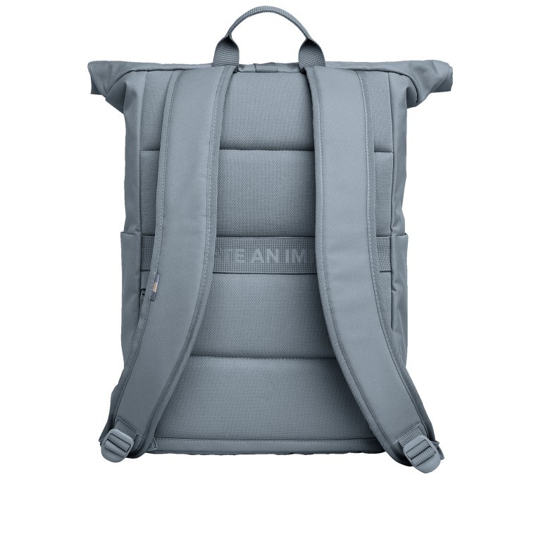 Rucksack Rolltop Easy Monochrome Marlin, Farbe: blau/petrol, Marke: Got Bag, EAN: 4262457052193, Abmessungen in cm: 30x42x15, Bild 4 von 10
