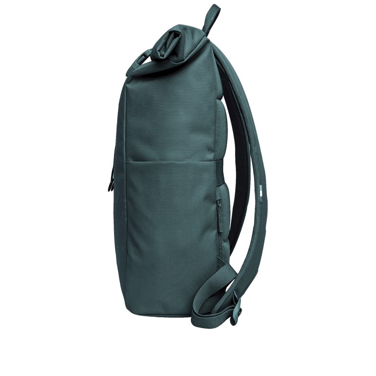 Rucksack Rolltop Easy Monochrome Sea Teal, Farbe: blau/petrol, Marke: Got Bag, EAN: 4262457052230, Abmessungen in cm: 30x42x15, Bild 3 von 10