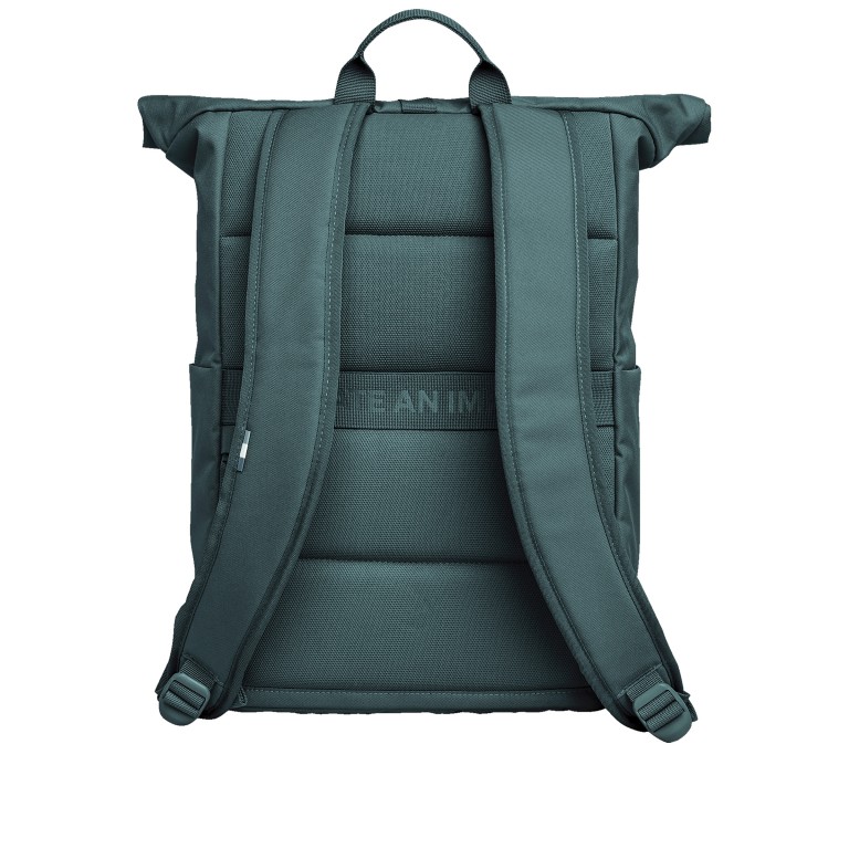 Rucksack Rolltop Easy Monochrome Sea Teal, Farbe: blau/petrol, Marke: Got Bag, EAN: 4262457052230, Abmessungen in cm: 30x42x15, Bild 4 von 10
