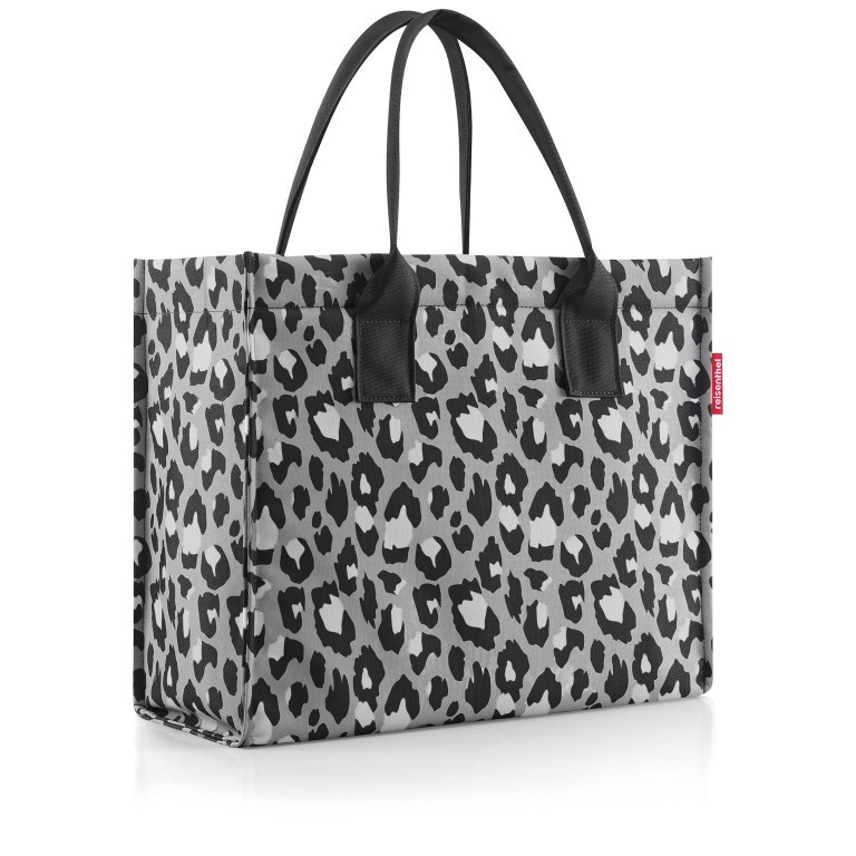 Tasche Daily Shopper Leo Nero, Farbe: grau, Marke: Reisenthel, EAN: 4012013741913, Abmessungen in cm: 42x35x17, Bild 2 von 5