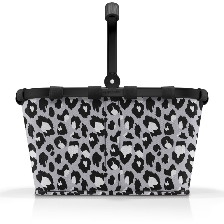Einkaufskorb Carrybag Frame Leo Nero, Farbe: grau, Marke: Reisenthel, EAN: 4012013741425, Abmessungen in cm: 48x49x28, Bild 2 von 4