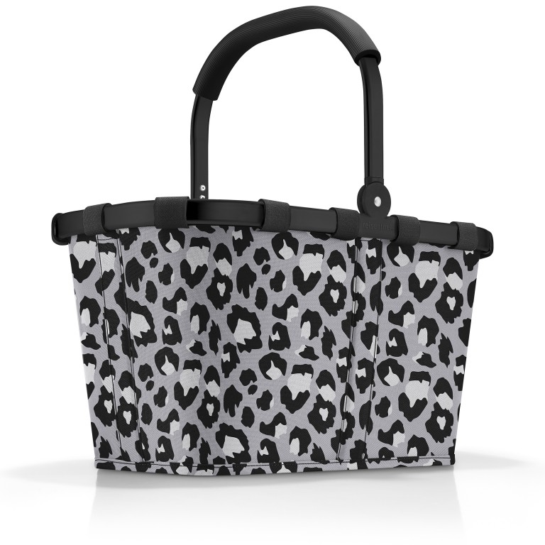 Einkaufskorb Carrybag Frame Leo Nero, Farbe: grau, Marke: Reisenthel, EAN: 4012013741425, Abmessungen in cm: 48x49x28, Bild 1 von 4