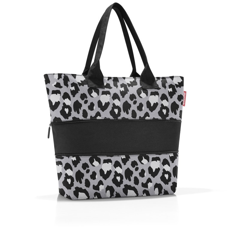 Shopper E1 Leo Nero, Farbe: grau, Marke: Reisenthel, EAN: 4012013741852, Abmessungen in cm: 50x26.5x16.5, Bild 2 von 3