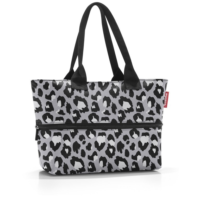 Shopper E1 Leo Nero, Farbe: grau, Marke: Reisenthel, EAN: 4012013741852, Abmessungen in cm: 50x26.5x16.5, Bild 1 von 3