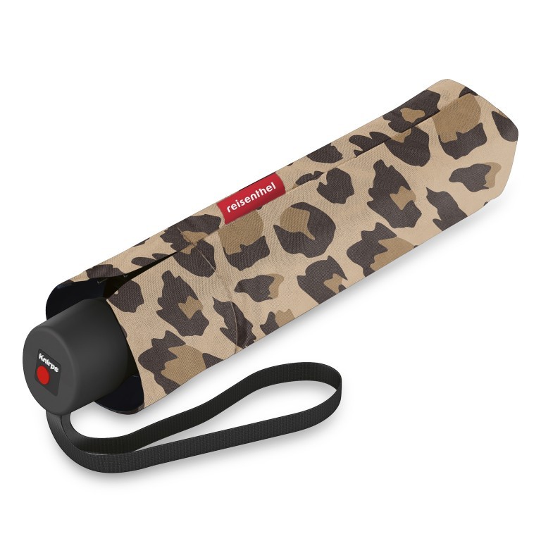 Schirm Umbrella Pocket Classic Leo Macchiato, Farbe: braun, Marke: Reisenthel, EAN: 4012013740817, Bild 1 von 2