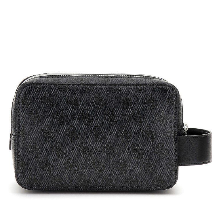 Kulturbeutel Losanna 4G-Logo Black, Farbe: schwarz, Marke: Guess, EAN: 7620837300390, Abmessungen in cm: 22x15x11, Bild 2 von 3