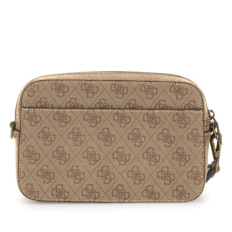 Umhängetasche 4G-Logo Beige Brown, Farbe: cognac, Marke: Guess, EAN: 7620837300420, Abmessungen in cm: 22x14x5.5, Bild 3 von 7