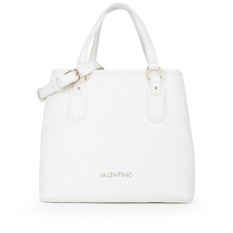 Handtasche Brixton Bianco, Farbe: weiß, Marke: Valentino Bags, EAN: 8054942261212, Abmessungen in cm: 28x24x17, Bild 1 von 7