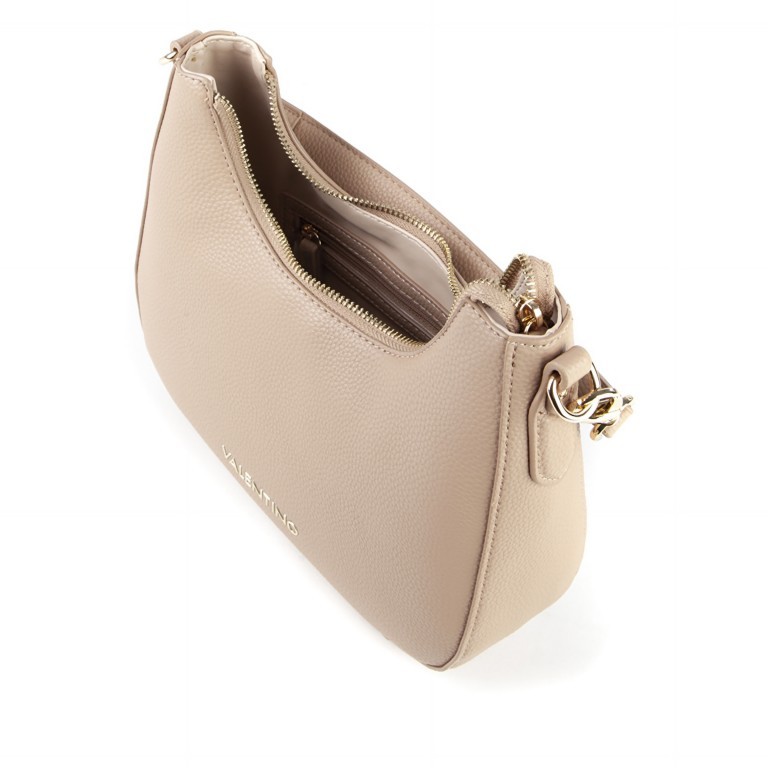 Beuteltasche Brixton Beige, Farbe: beige, Marke: Valentino Bags, EAN: 8054942230805, Abmessungen in cm: 26x22x7, Bild 4 von 4