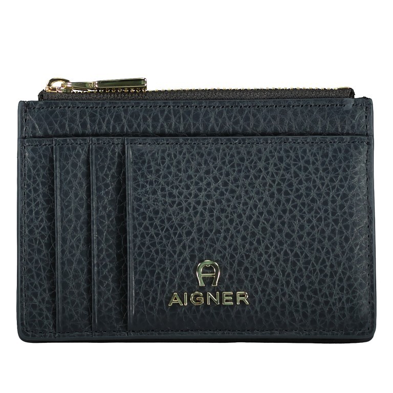 Karten-/Ausweisetui Selena Ink, Farbe: blau/petrol, Marke: AIGNER, EAN: 4055539579677, Abmessungen in cm: 12x8x1, Bild 1 von 2