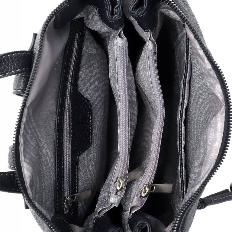 Rucksack Debby 14141 Blue, Farbe: blau/petrol, Marke: Suri Frey, EAN: 4056185196737, Abmessungen in cm: 30x37x12, Bild 6 von 7
