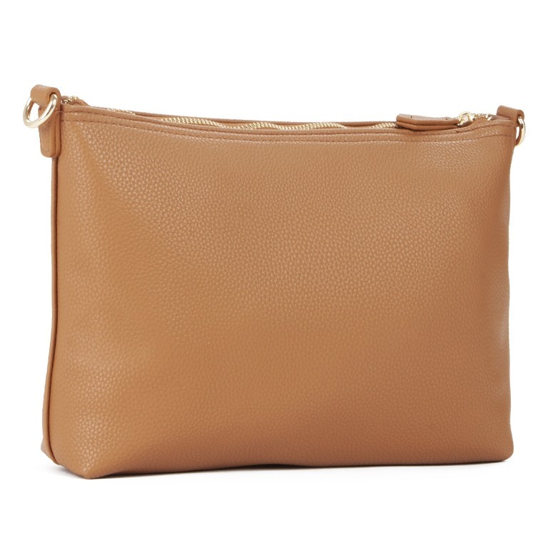 Umhängetasche Brixton Cuoio, Farbe: cognac, Marke: Valentino Bags, EAN: 8054942610256, Abmessungen in cm: 27x20x6, Bild 3 von 4