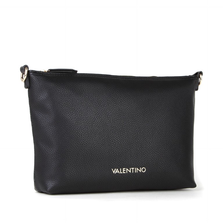 Umhängetasche Brixton Nero, Farbe: schwarz, Marke: Valentino Bags, EAN: 8054942230959, Abmessungen in cm: 27x20x6, Bild 2 von 4