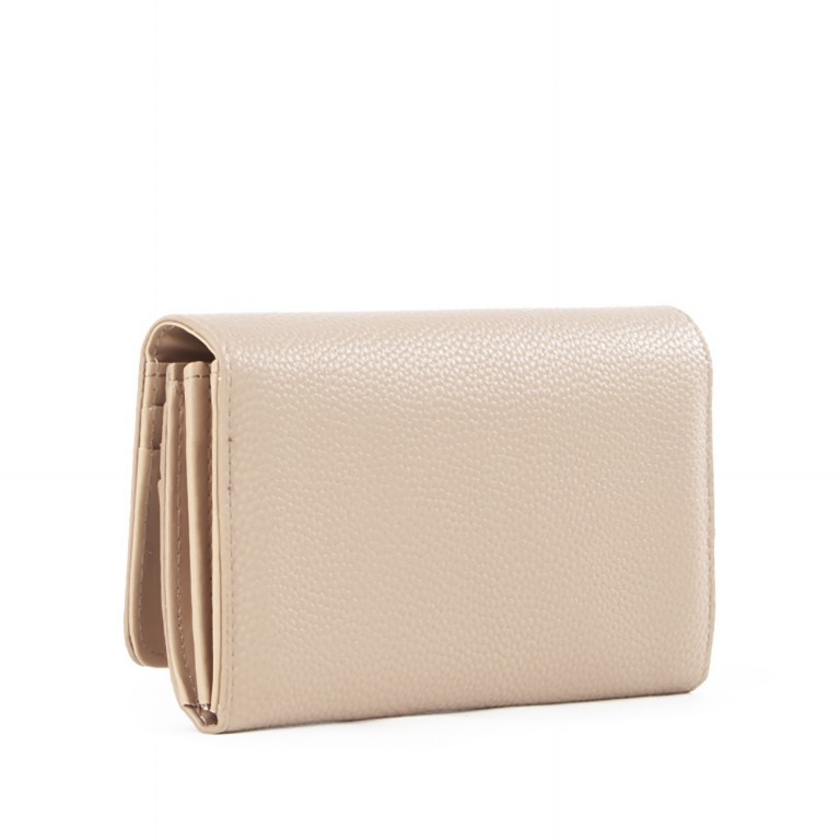 Geldbörse Brixton Beige, Farbe: beige, Marke: Valentino Bags, EAN: 8054942232960, Abmessungen in cm: 19.5x10x3, Bild 3 von 4