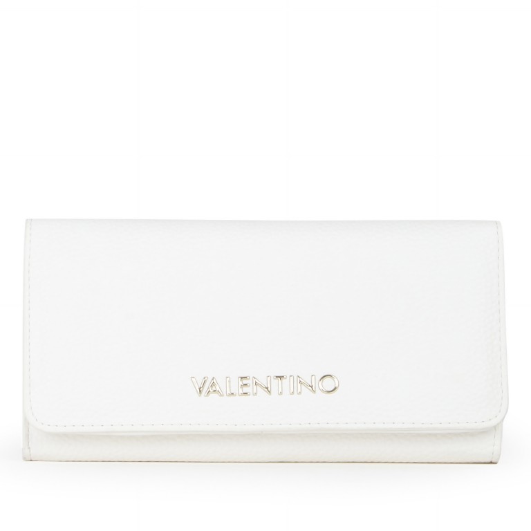 Geldbörse Brixton Bianco, Farbe: weiß, Marke: Valentino Bags, EAN: 8054942261304, Abmessungen in cm: 19.5x10x3, Bild 1 von 4