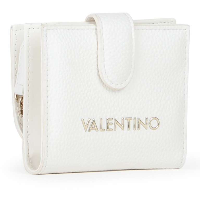 Geldbörse Brixton Bianco, Farbe: weiß, Marke: Valentino Bags, EAN: 8054942261328, Abmessungen in cm: 11x9.5x3, Bild 2 von 4
