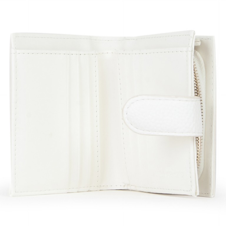 Geldbörse Brixton Bianco, Farbe: weiß, Marke: Valentino Bags, EAN: 8054942261328, Abmessungen in cm: 11x9.5x3, Bild 4 von 4