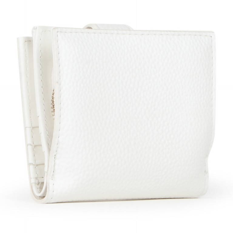 Geldbörse Brixton Bianco, Farbe: weiß, Marke: Valentino Bags, EAN: 8054942261328, Abmessungen in cm: 11x9.5x3, Bild 3 von 4