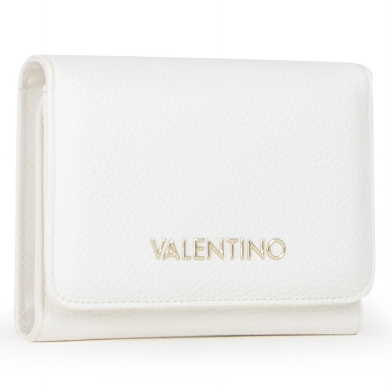 Geldbörse Brixton Bianco, Farbe: weiß, Marke: Valentino Bags, EAN: 8054942261335, Abmessungen in cm: 14.5x11x3, Bild 2 von 4