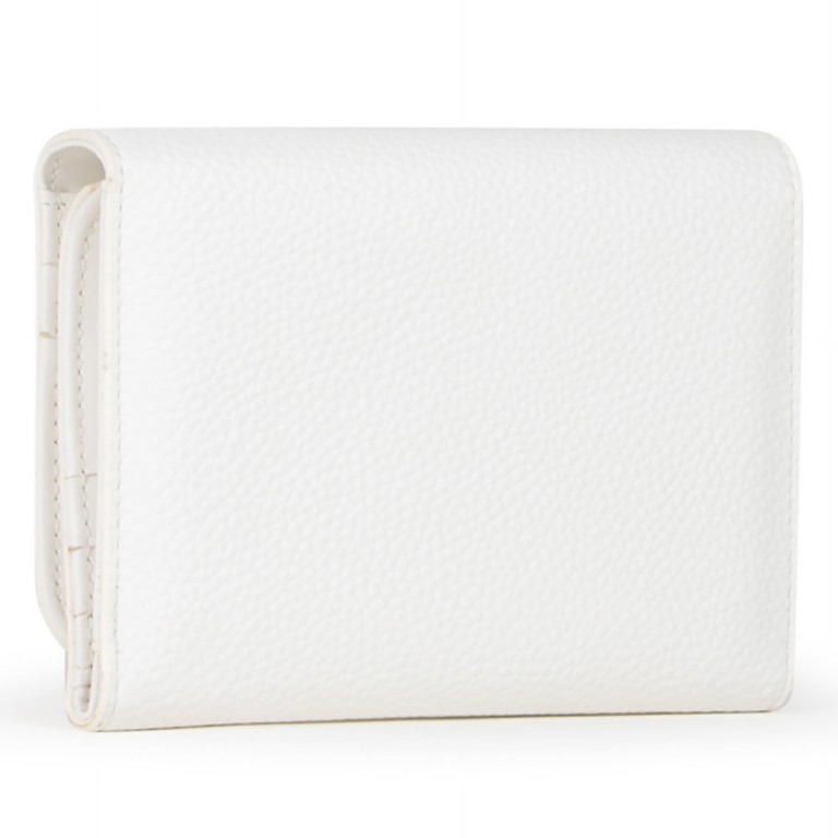 Geldbörse Brixton Bianco, Farbe: weiß, Marke: Valentino Bags, EAN: 8054942261335, Abmessungen in cm: 14.5x11x3, Bild 3 von 4