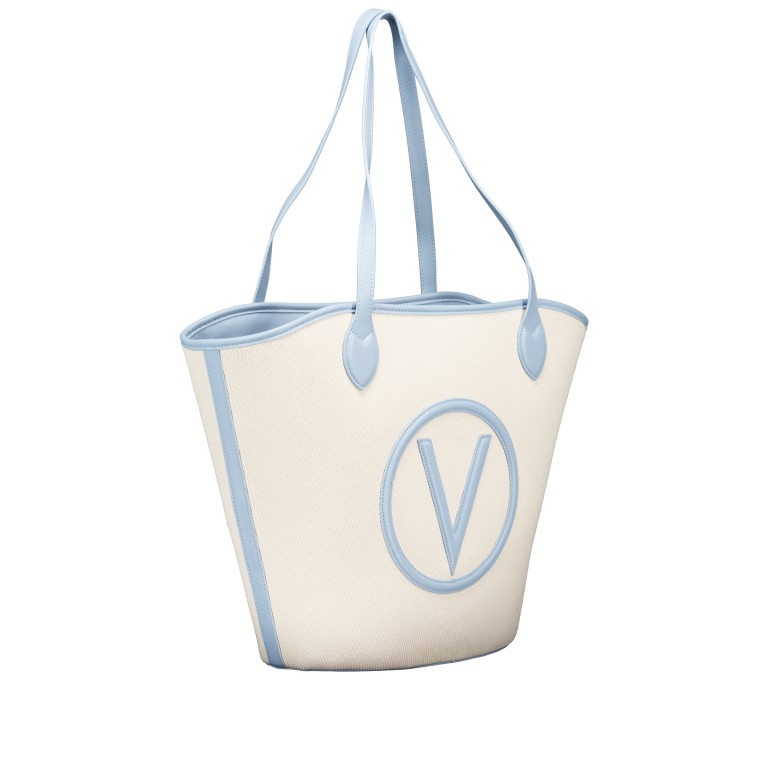 Shopper Covent L mit herausnehmbarer Tasche Naturale Azzuro, Farbe: blau/petrol, Marke: Valentino Bags, EAN: 8054942642691, Abmessungen in cm: 32x36x15, Bild 2 von 6