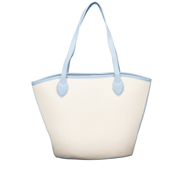 Shopper Covent S mit herausnehmbarer Tasche Naturale Azzuro, Farbe: blau/petrol, Marke: Valentino Bags, EAN: 8054942642745, Abmessungen in cm: 26.5x29.5x12, Bild 3 von 6