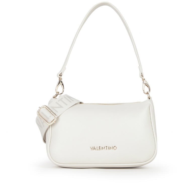 Umhängetasche Never Relove Recycle Ecru, Farbe: beige, Marke: Valentino Bags, EAN: 8054942520265, Abmessungen in cm: 25.5x16x8.5, Bild 1 von 4
