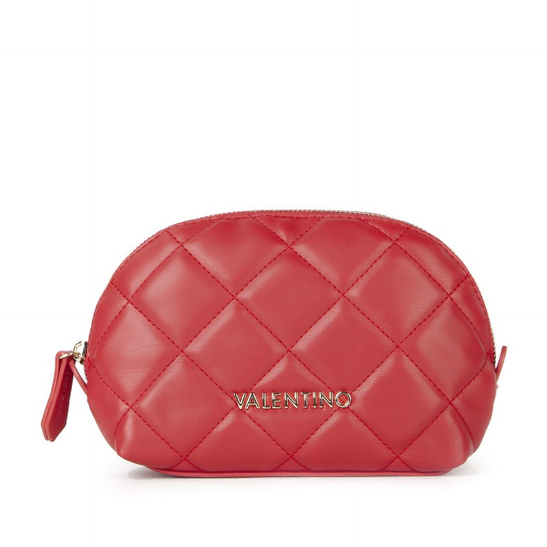 Kosmetiketui Ocarina Rosso, Farbe: rot/weinrot, Marke: Valentino Bags, EAN: 8054942226303, Abmessungen in cm: 23x14x7, Bild 1 von 5